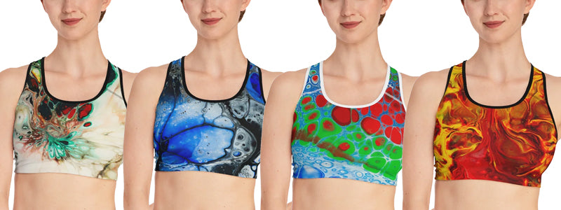 Supportive and Breathable Women's Sports Bras Online - Cameron Creations
