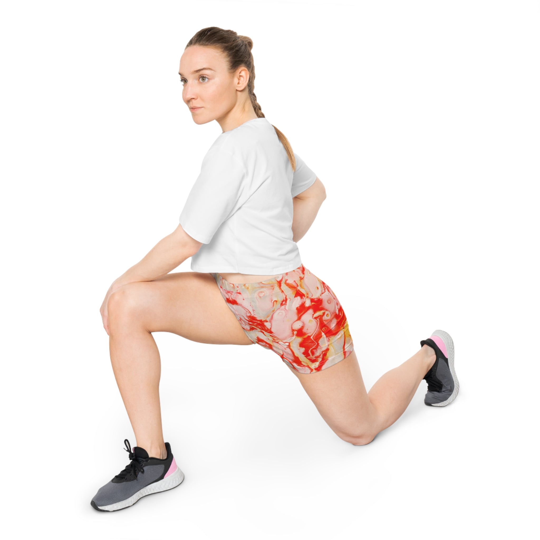 Womens Sports Shorts - Frog Tree - Workout