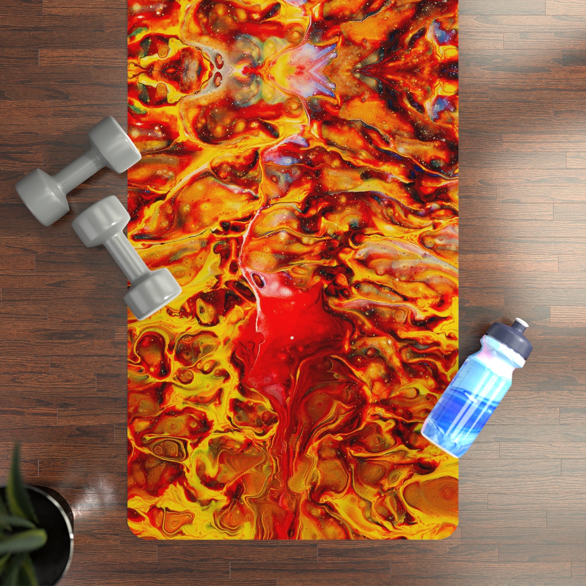 Fire Within - Rubber Yoga Mat