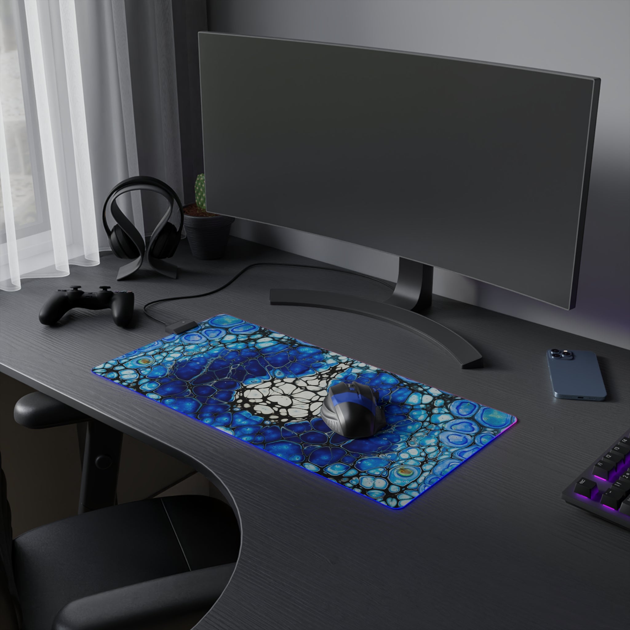 Cameron Creations - LED Gaming Mouse Pad - Cellonious B - Concept 4