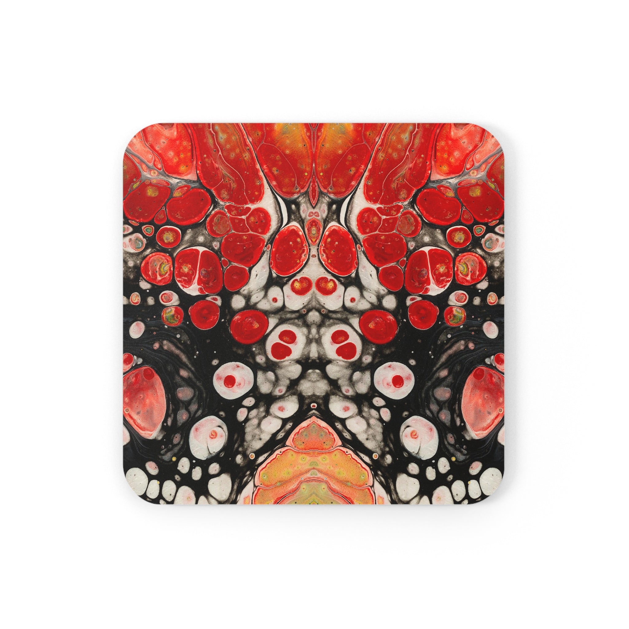 Cameron Creations - Exiting The Chaos - Stylish Coffee Coaster - Square Front