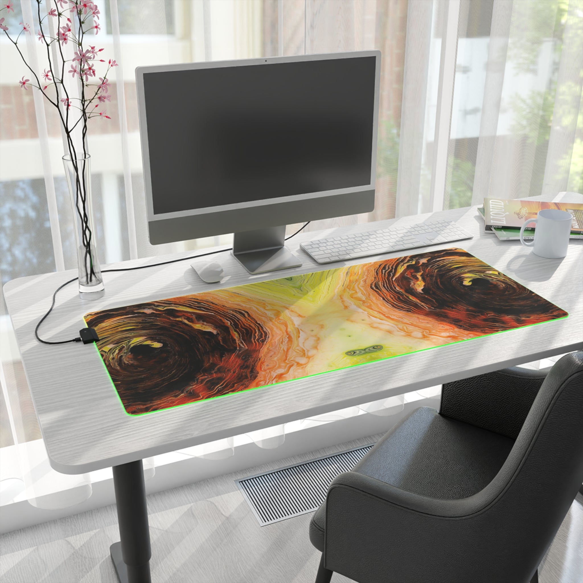 Tunnel Vision - LED Gaming Mouse Pad