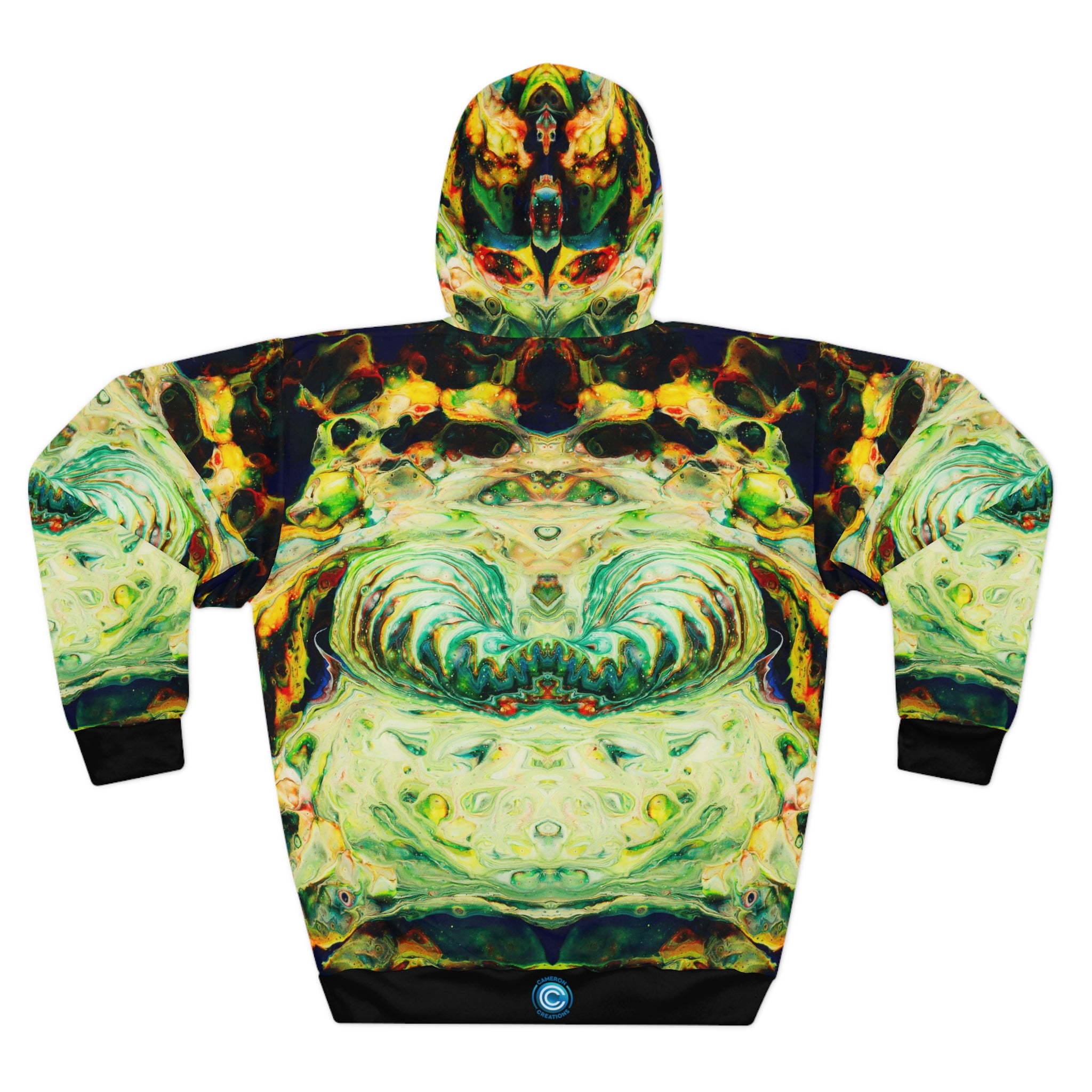 Cameron Creations - Galactical Horse - Pullover Hoodie - Back
