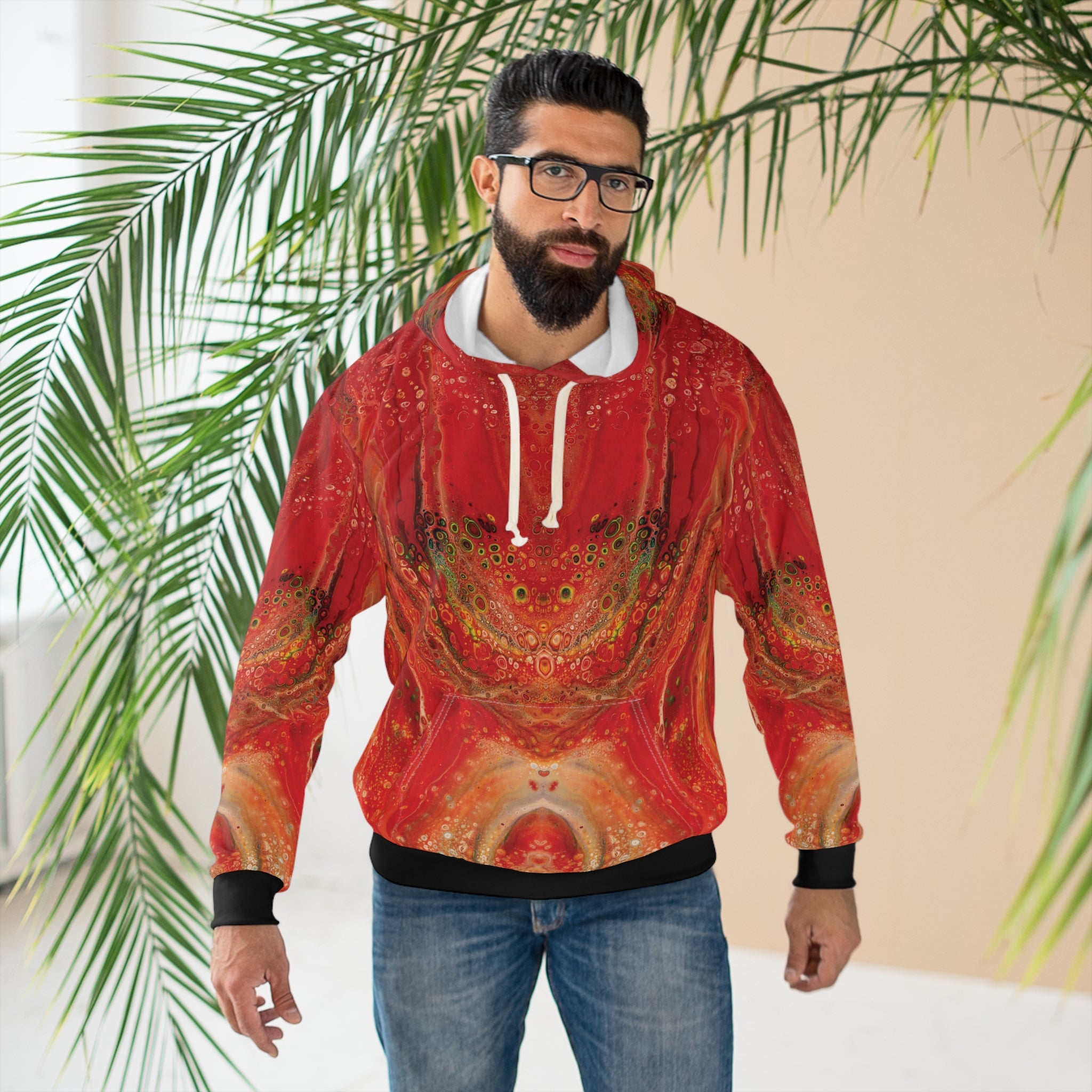 Cameron Creations - Lava Flow - Pullover Hoodie - Male 2