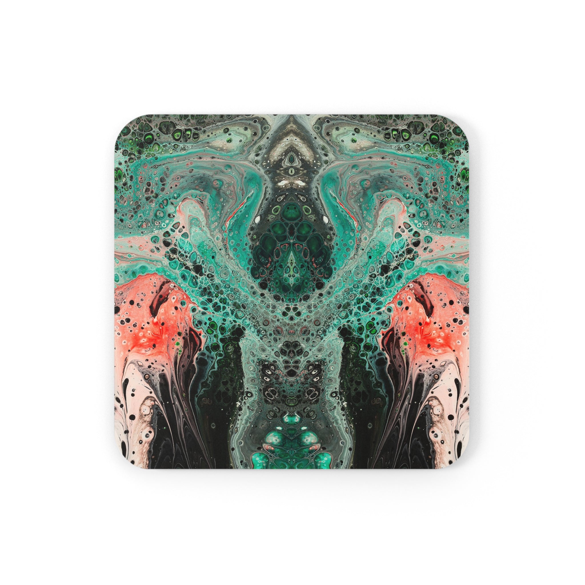 Cameron Creations - Funky Fish - Stylish Coffee Coaster - Square Front
