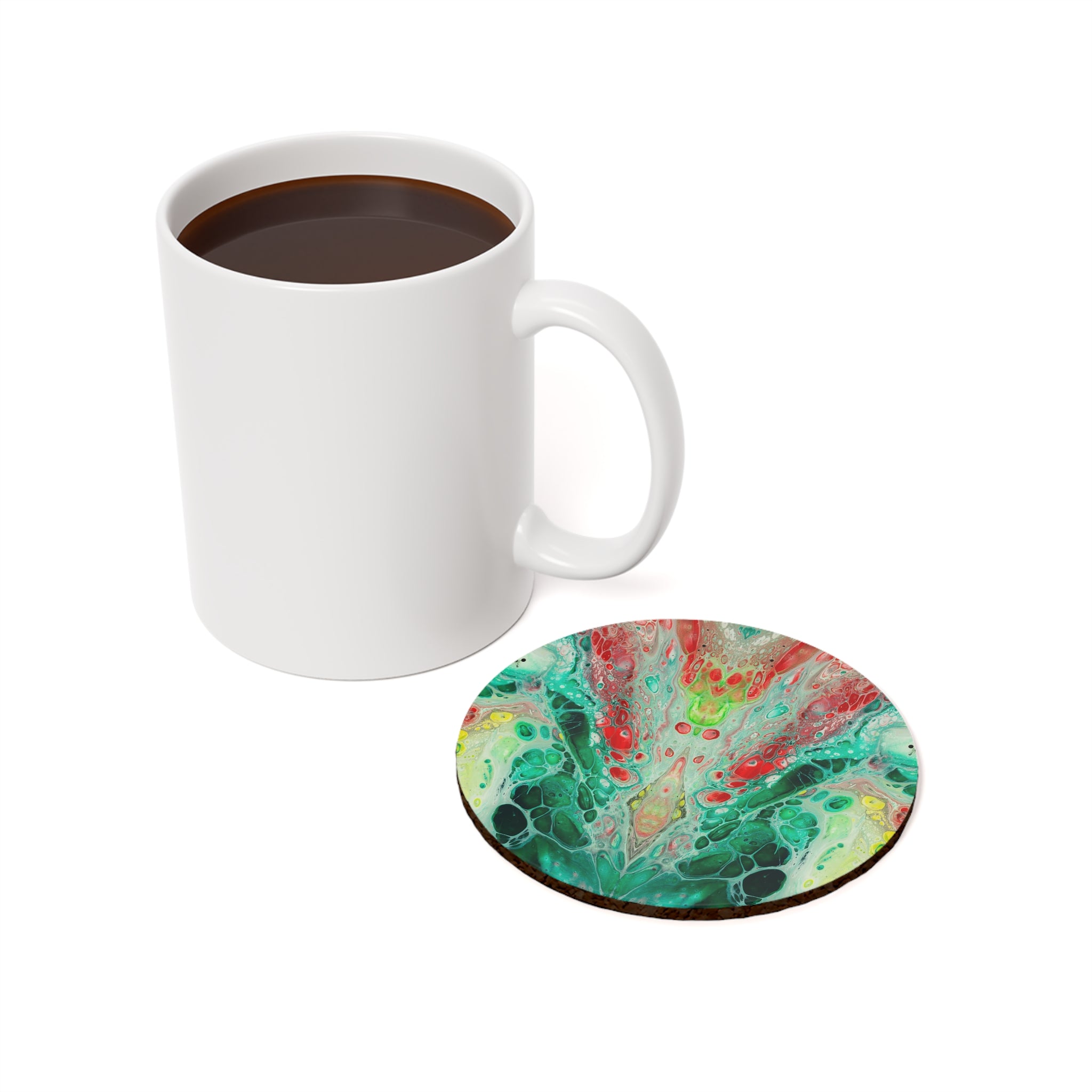 Cameron Creations - Natural Flow - Stylish Coffee Coaster - Context Circle