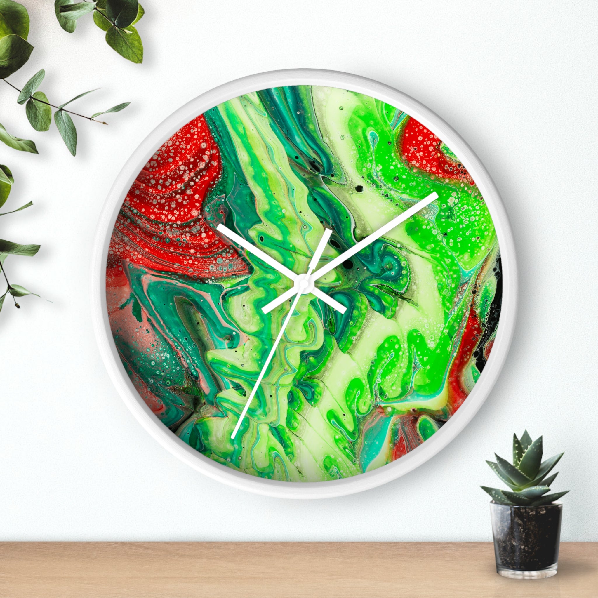 Seas Of Green - Wall Clock
