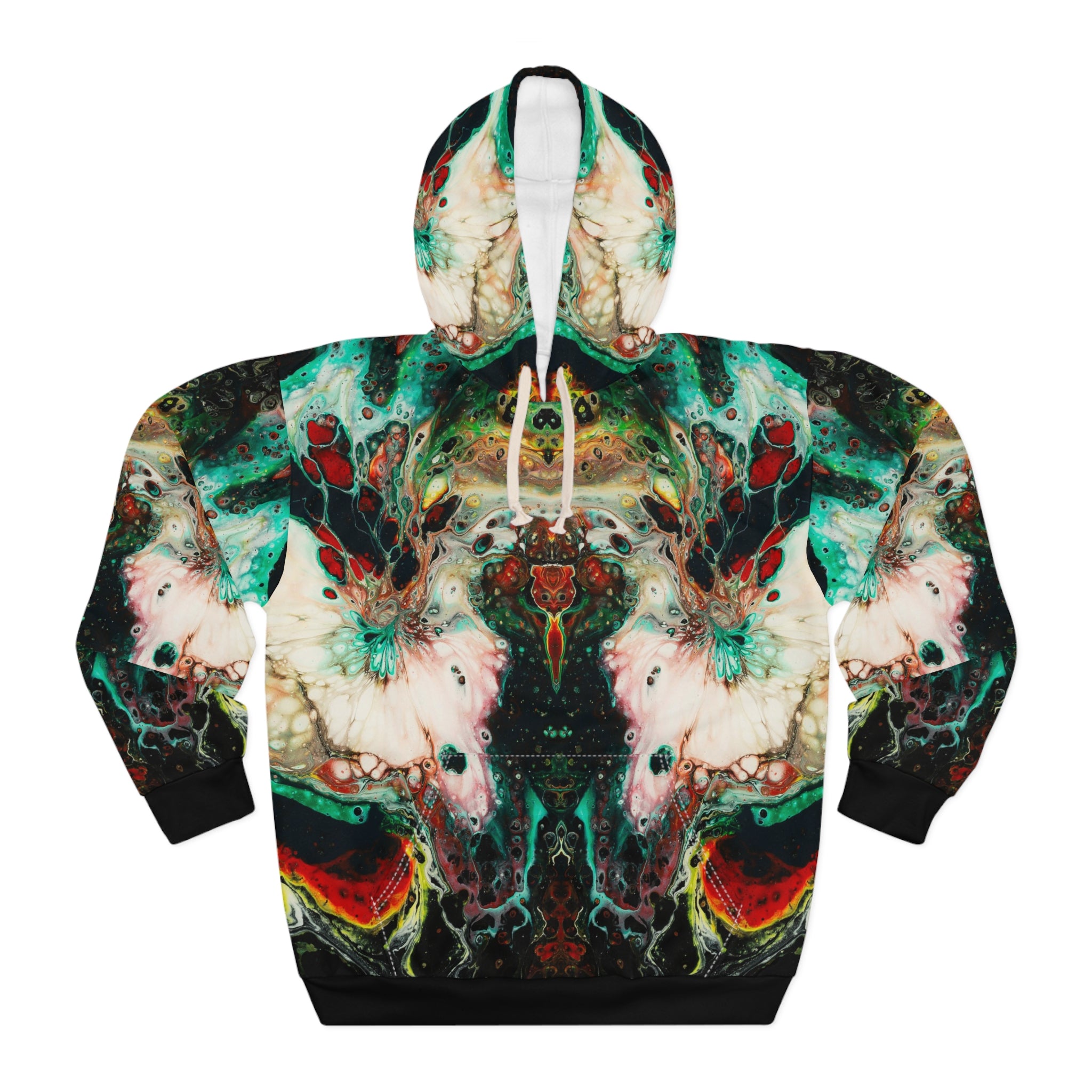 Cameron Creations - Flowers Of The Galaxy - Pullover Hoodie - Front