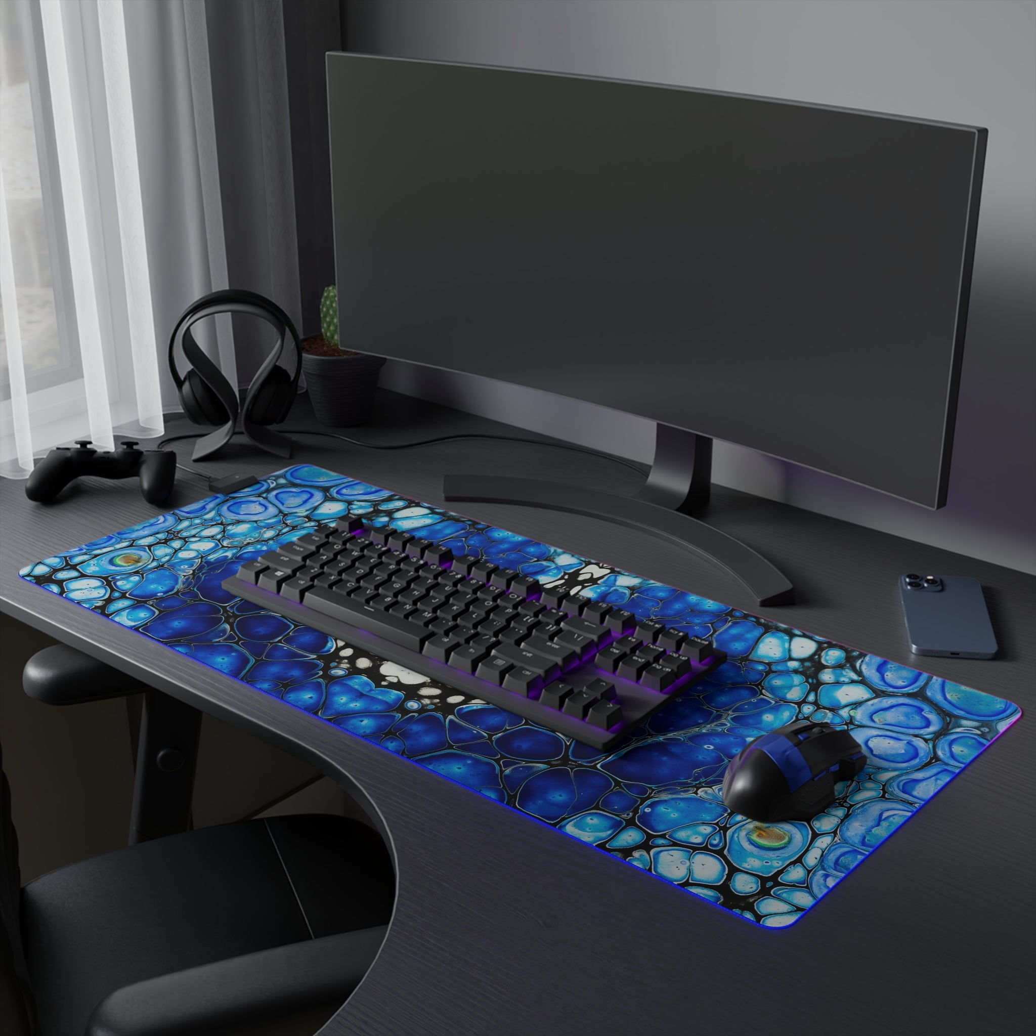 Cameron Creations - LED Gaming Mouse Pad - Cellonious B - Concept 1