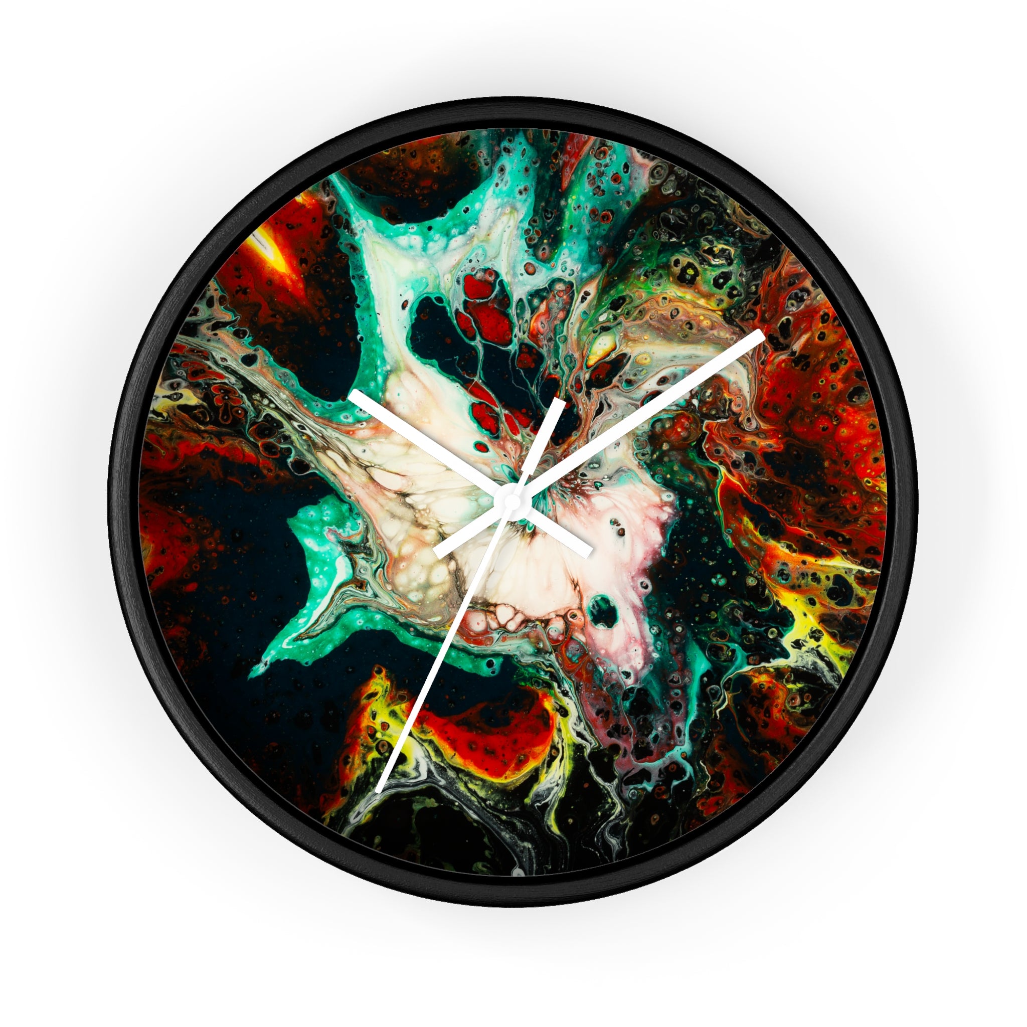 Flowers Of The Galaxy - Wall Clock