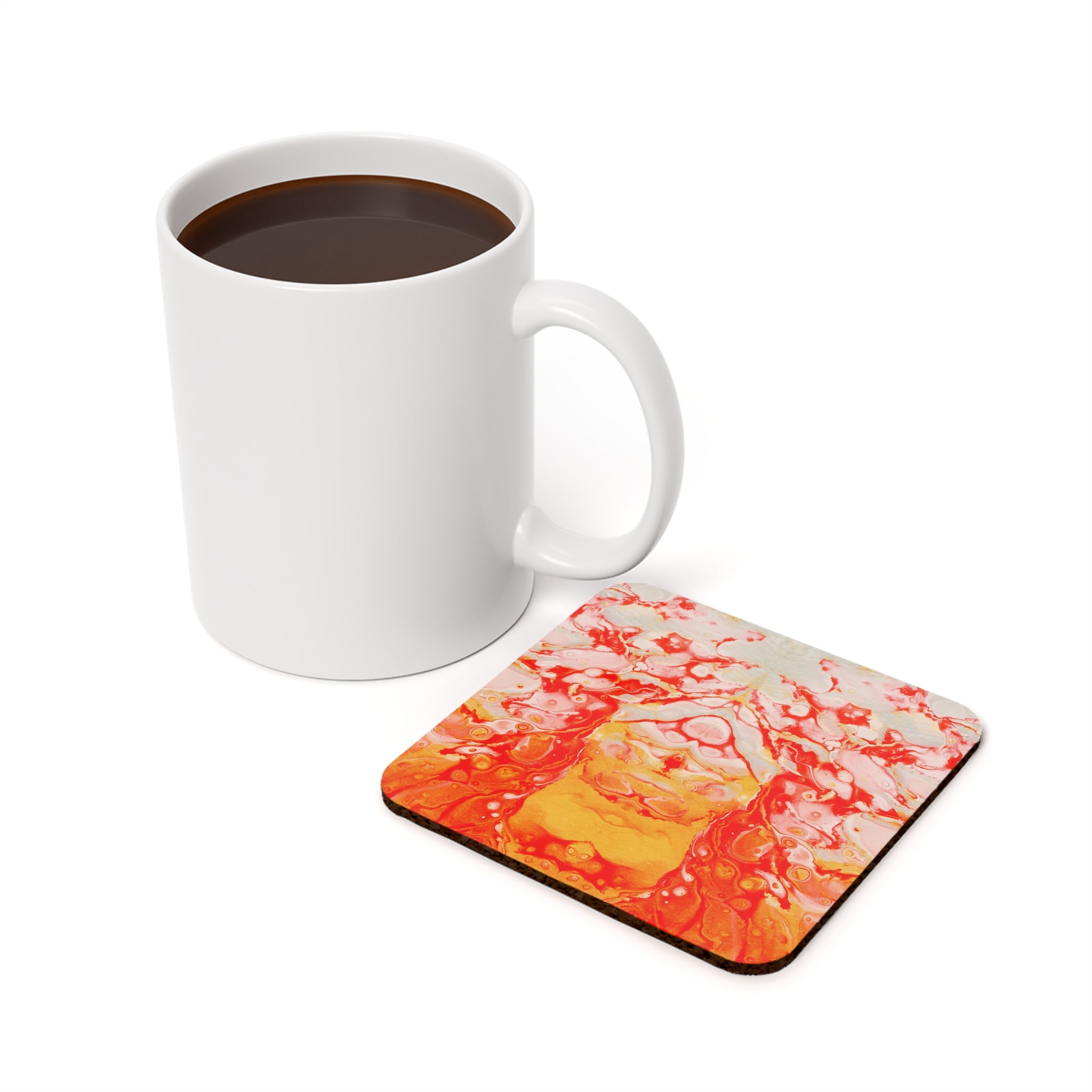 Cameron Creations - Frog Tree - Stylish Coffee Coaster - Context Square