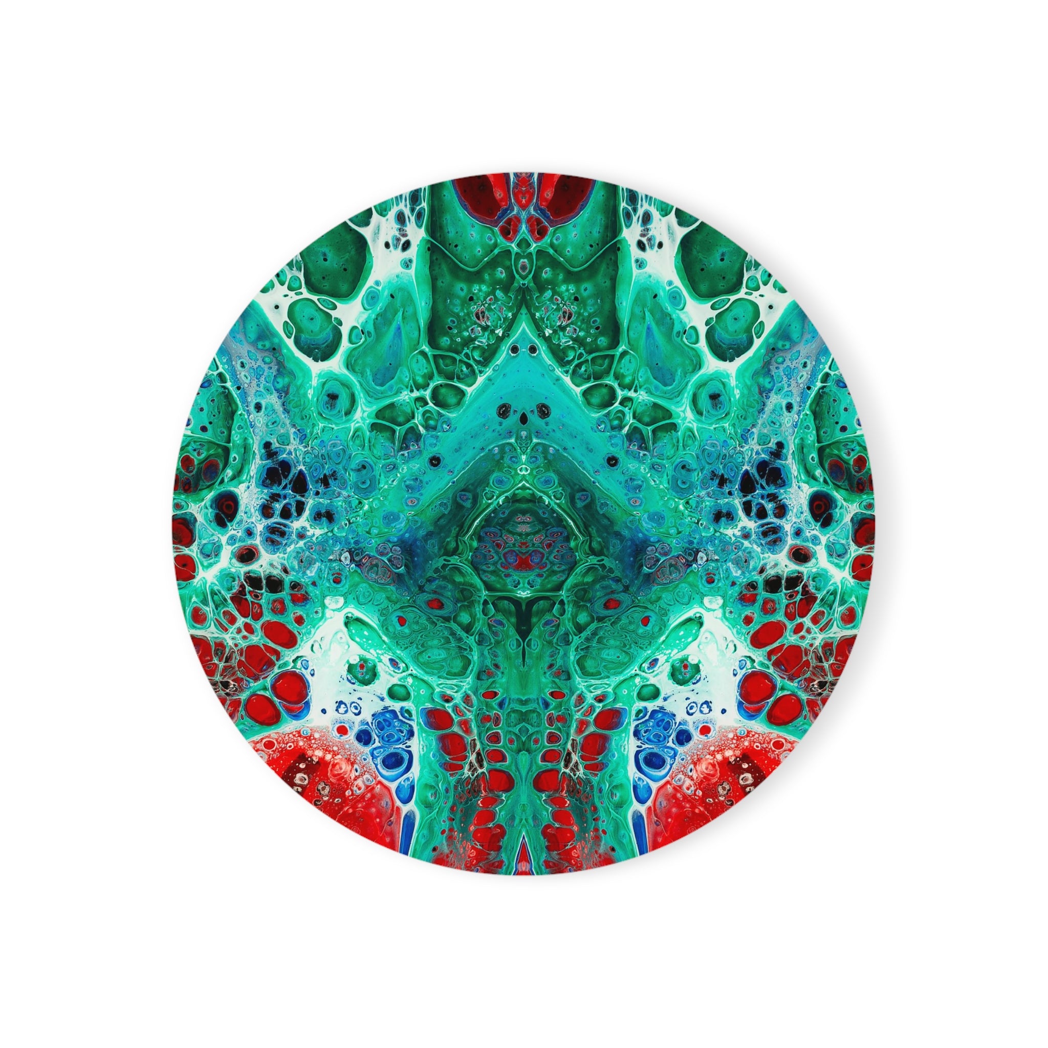 Cameron Creations - Convergence - Stylish Coffee Coaster - Circle Front