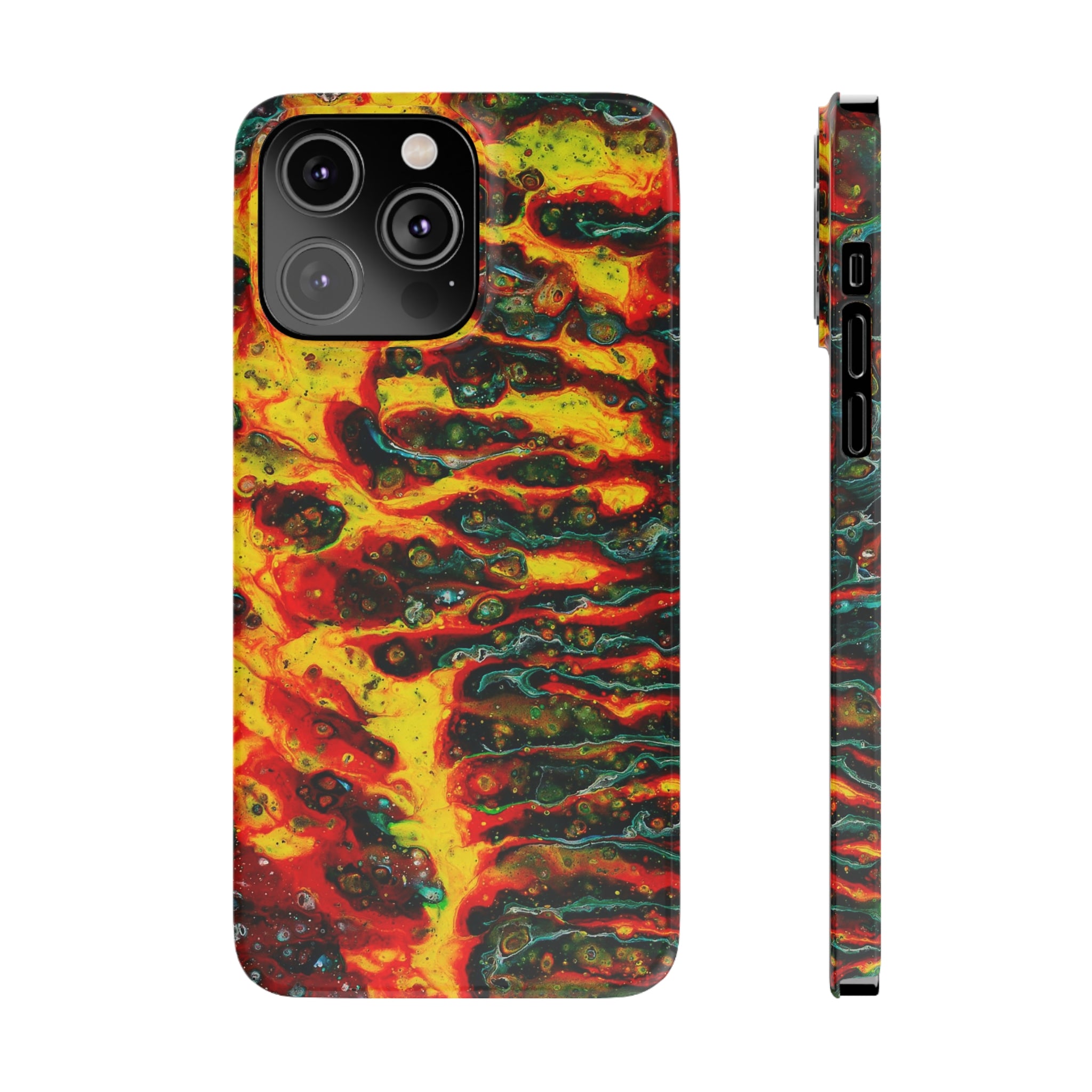 Floating Flames - Slim Phone Cases