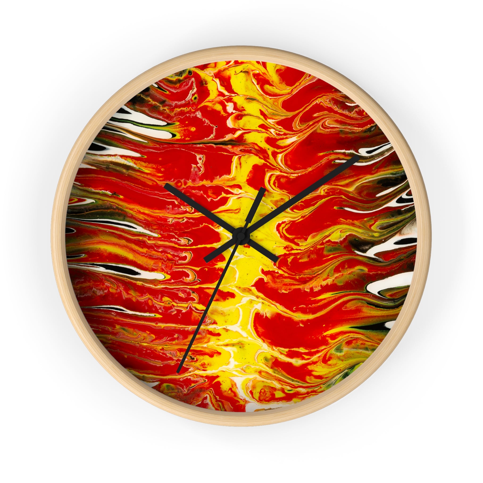 Internal Flames - Wall Clock
