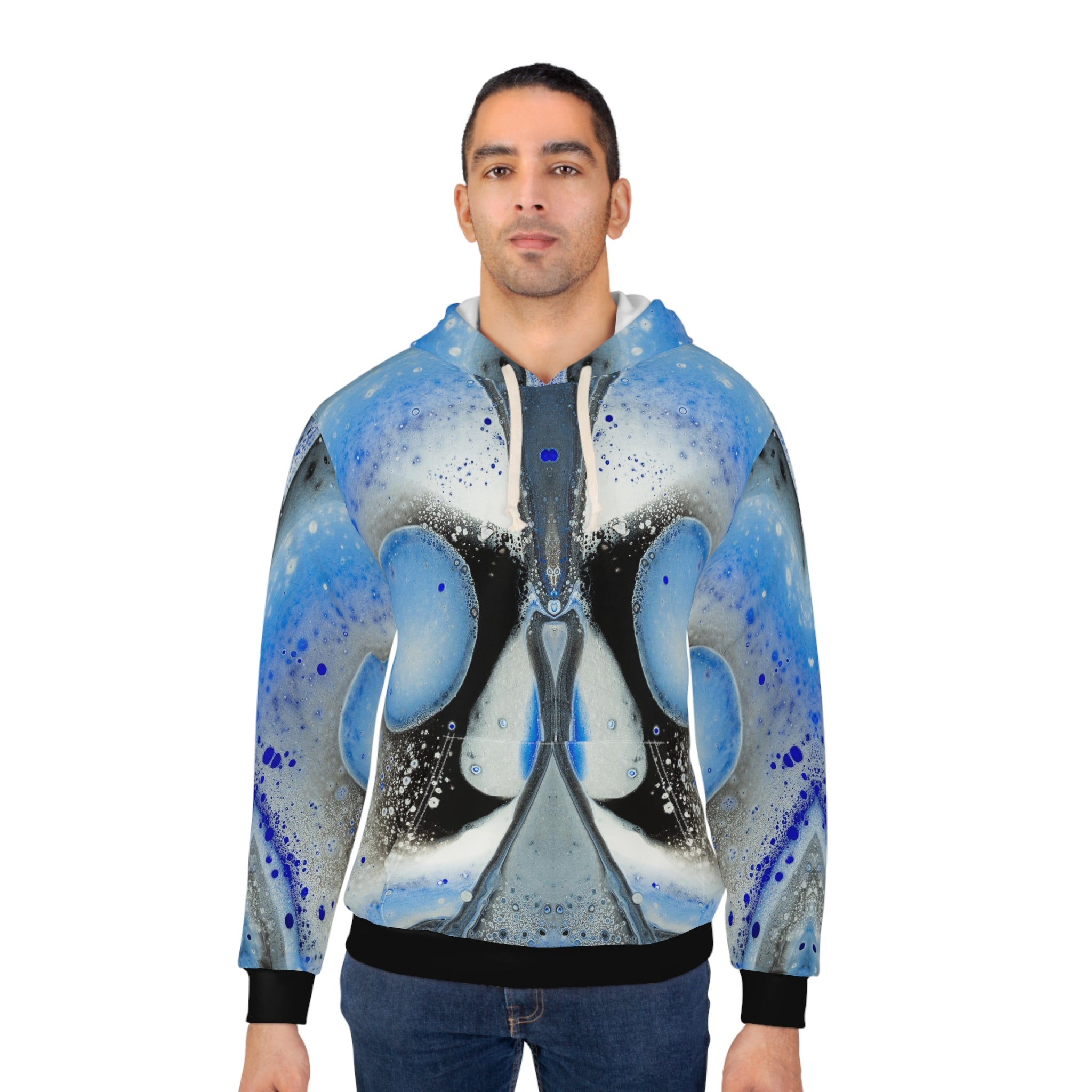 Cameron Creations - Blue Eyes - Pullover Hoodie - Male