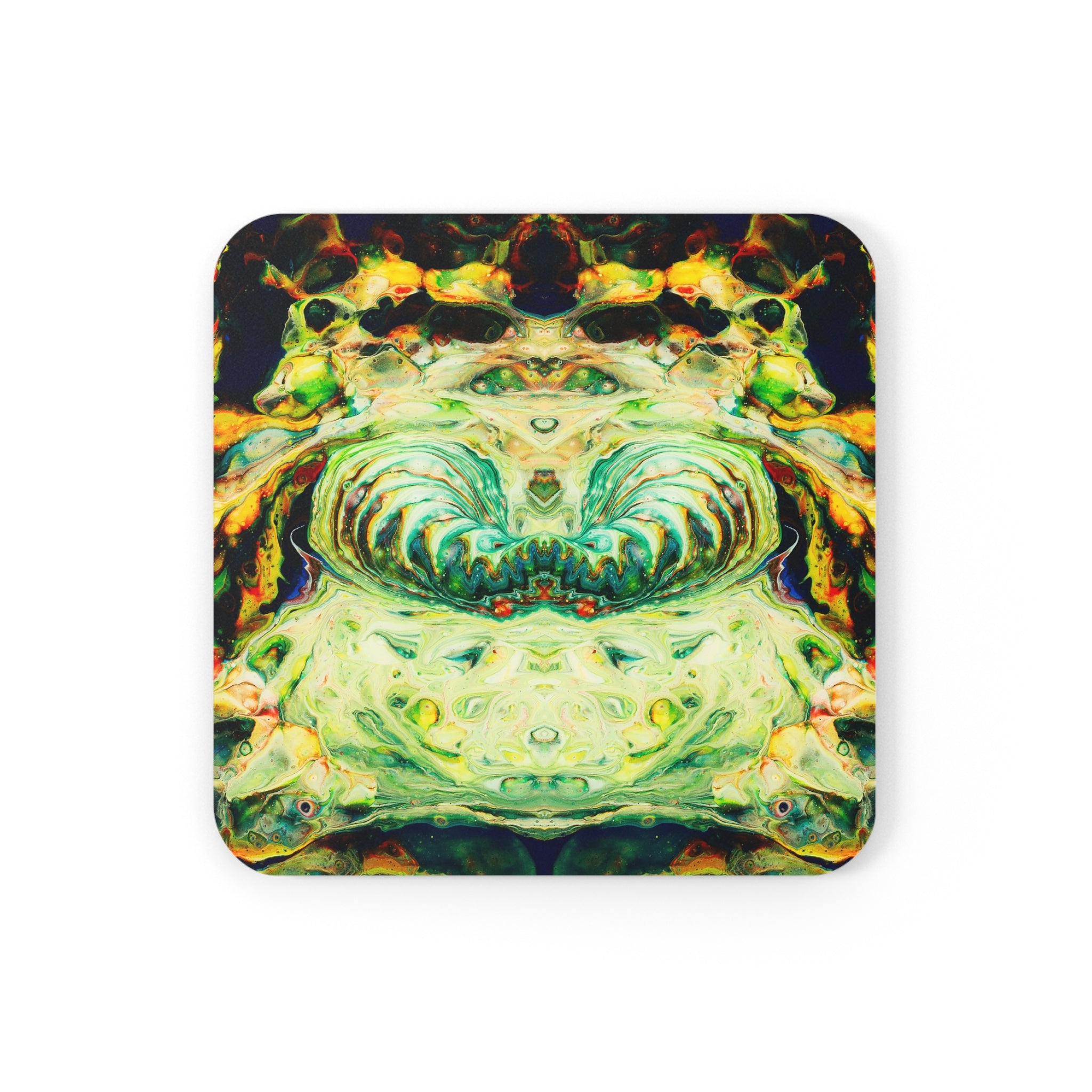 Cameron Creations - Galactial Horse - Stylish Coffee Coaster - Square Front