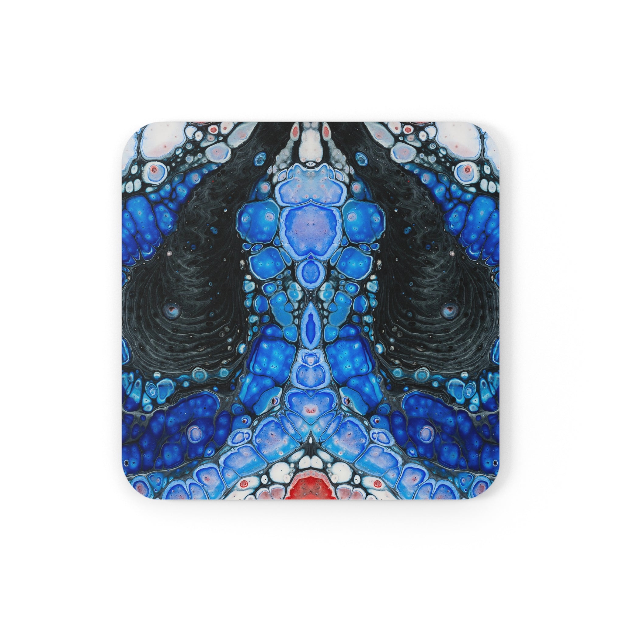 Cameron Creations - Black Hole Funnel - Stylish Coffee Coaster - Square Front