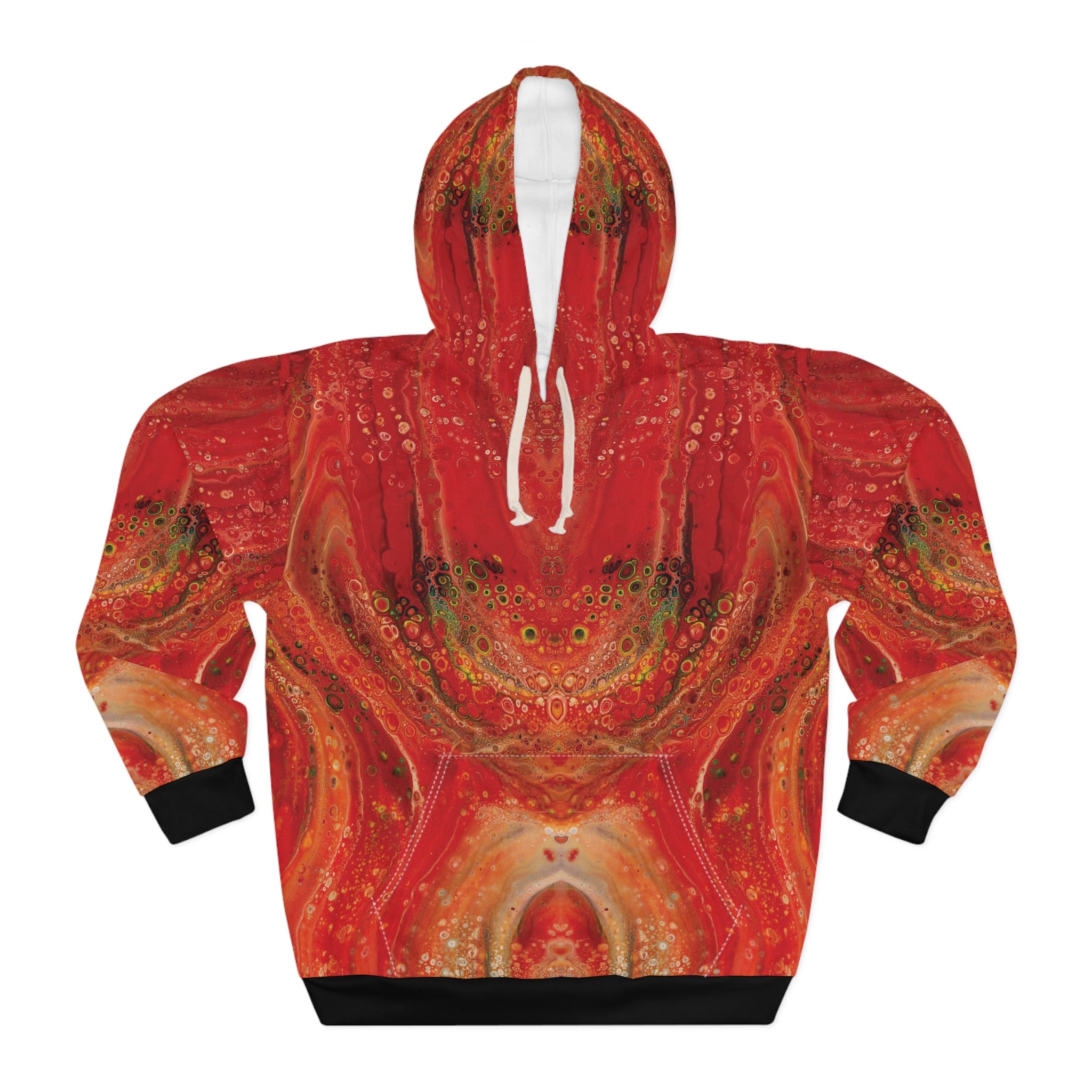 Cameron Creations - Lava Flow - Pullover Hoodie - Front