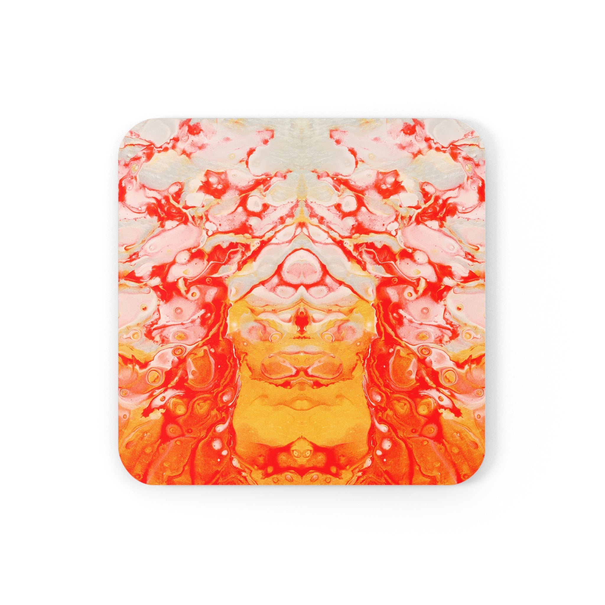 Cameron Creations - Frog Tree - Stylish Coffee Coaster - Square Front