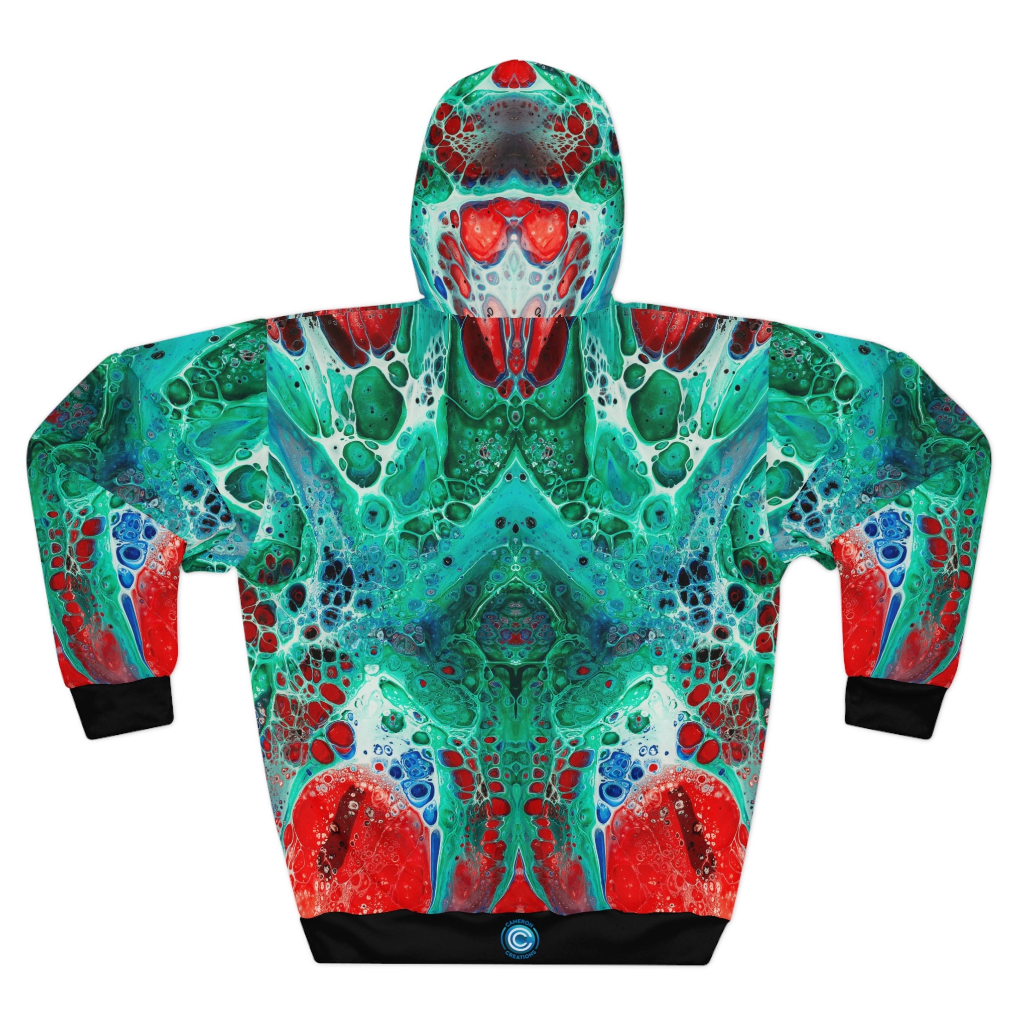 Cameron Creations - Convergence - Pullover Hoodie - Back