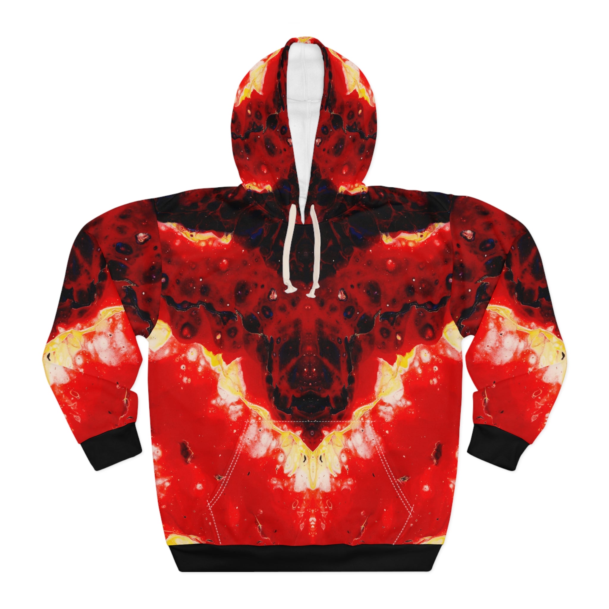 Cameron Creations - Volcano Of Tuva - Pullover Hoodie - Front