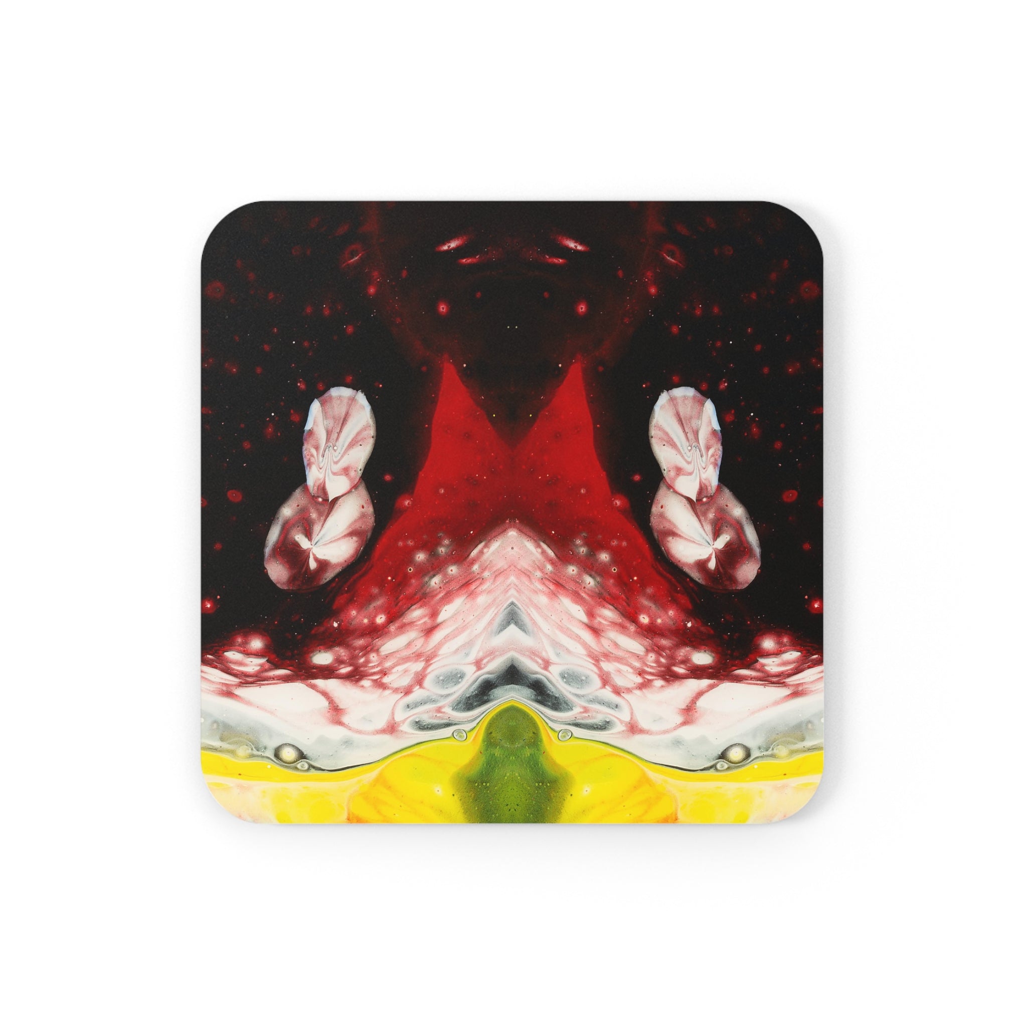 Cameron Creations - Dimensional Docking - Stylish Coffee Coaster - Square Front