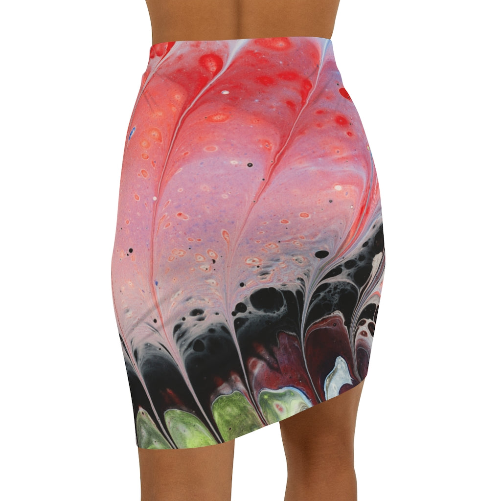 Bladed Wings - Women's Mini Skirt - Cameron Creations Ltd.