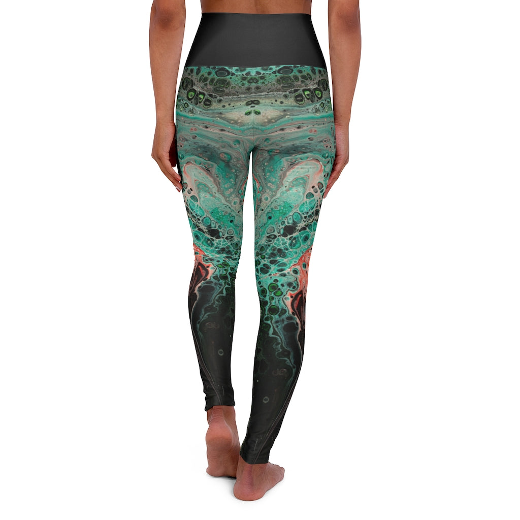 Funky Fish - Women's Yoga Leggings - Cameron Creations Ltd.
