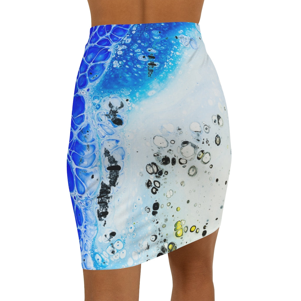Cellonious Beach - Women's Mini Skirt - Cameron Creations Ltd.