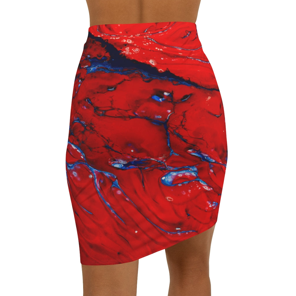 Devil Inside - Women's Mini Skirt - Cameron Creations Ltd.