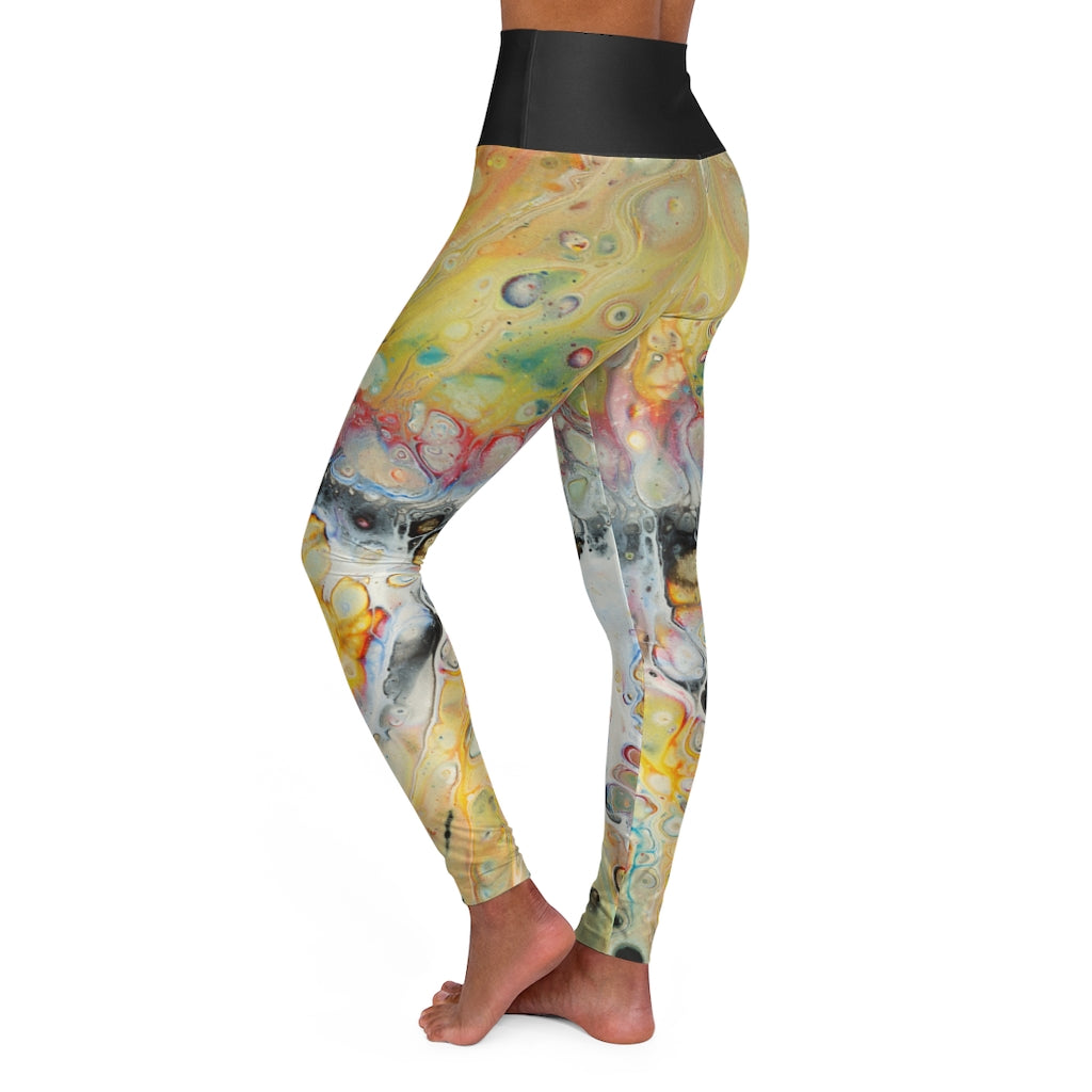 Universal Collision - Women's Yoga Leggings - Cameron Creations Ltd.
