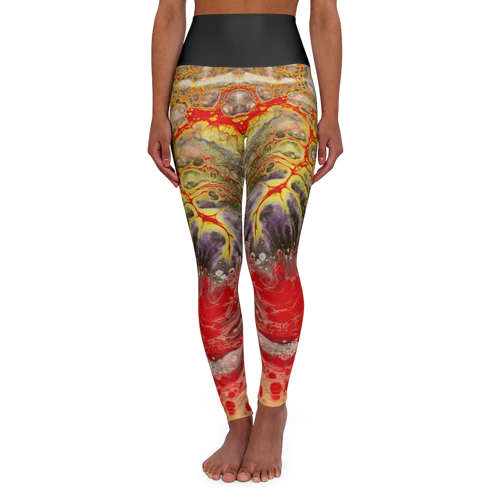 Galaxious Utopious - Women's Yoga Leggings - Cameron Creations Ltd.