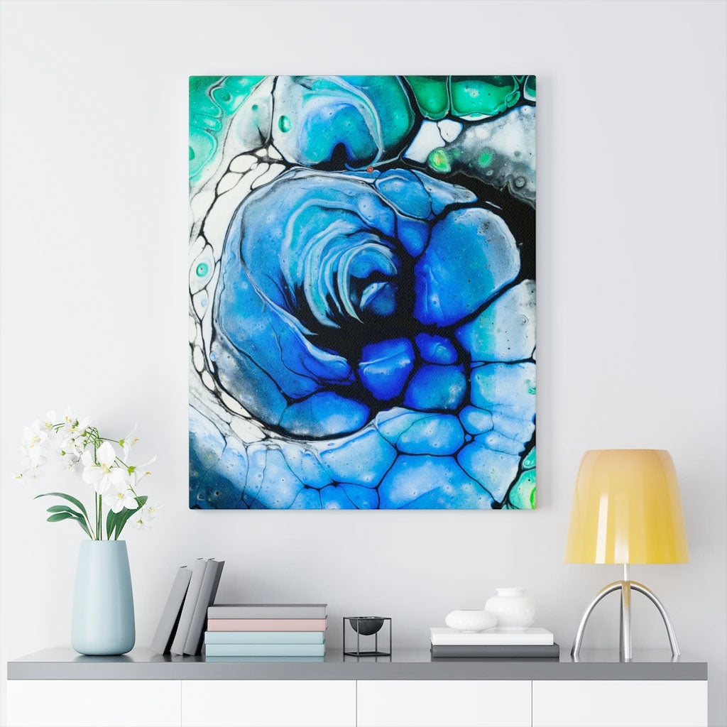Blue Coil Portal - Canvas Prints - Cameron Creations Ltd.