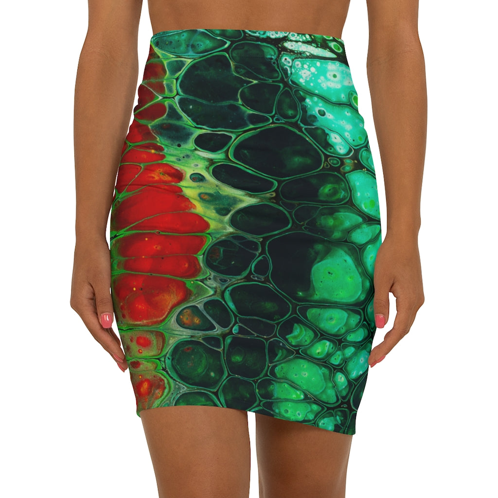 Celltopia Constellation - Women's Mini Skirt - Cameron Creations Ltd.