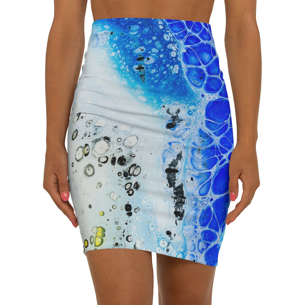 Cellonious Beach - Women's Mini Skirt - Cameron Creations Ltd.