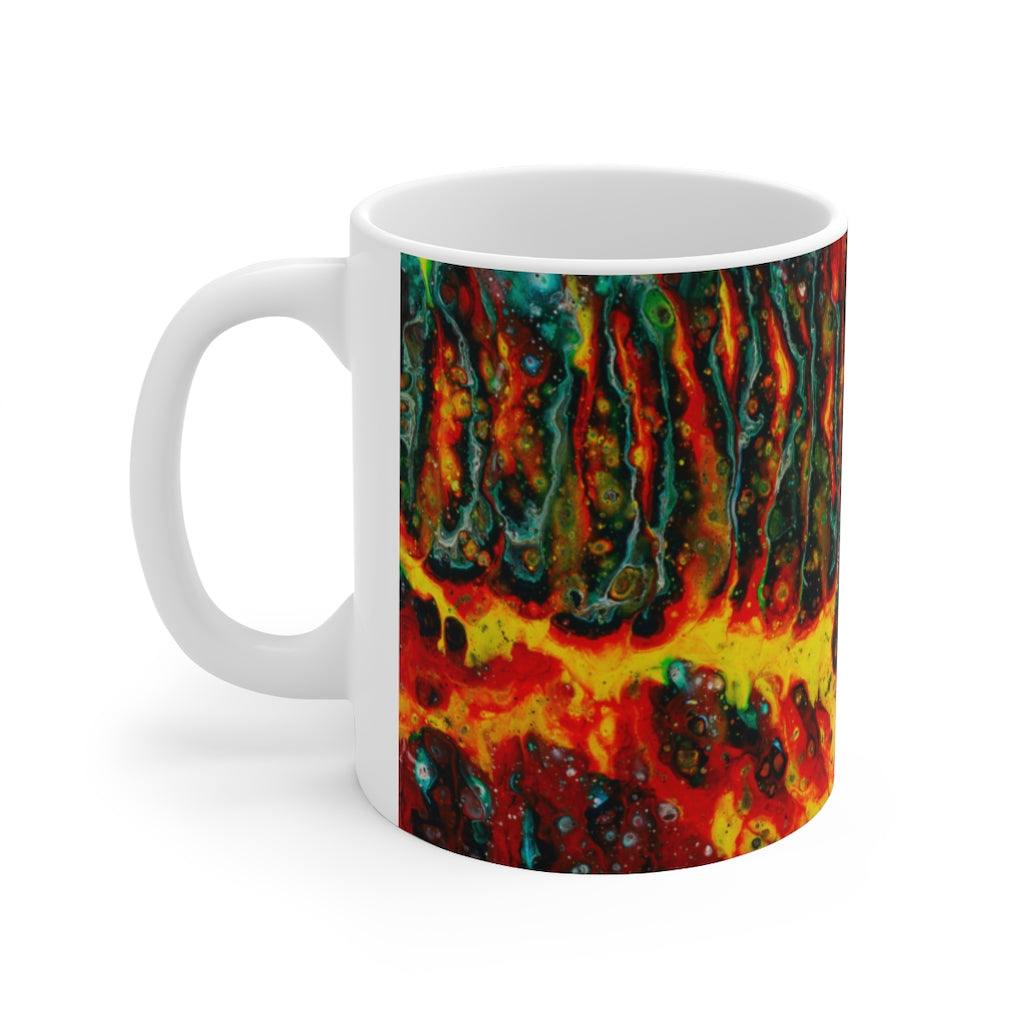 Floating Flames - Ceramic Mug - Cameron Creations Ltd.