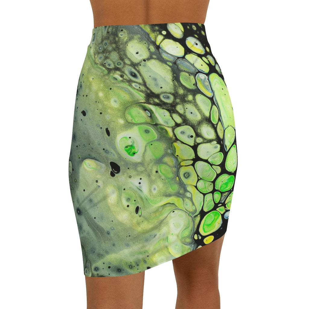 Floating Asteroids - Women's Mini Skirt - Cameron Creations Ltd.