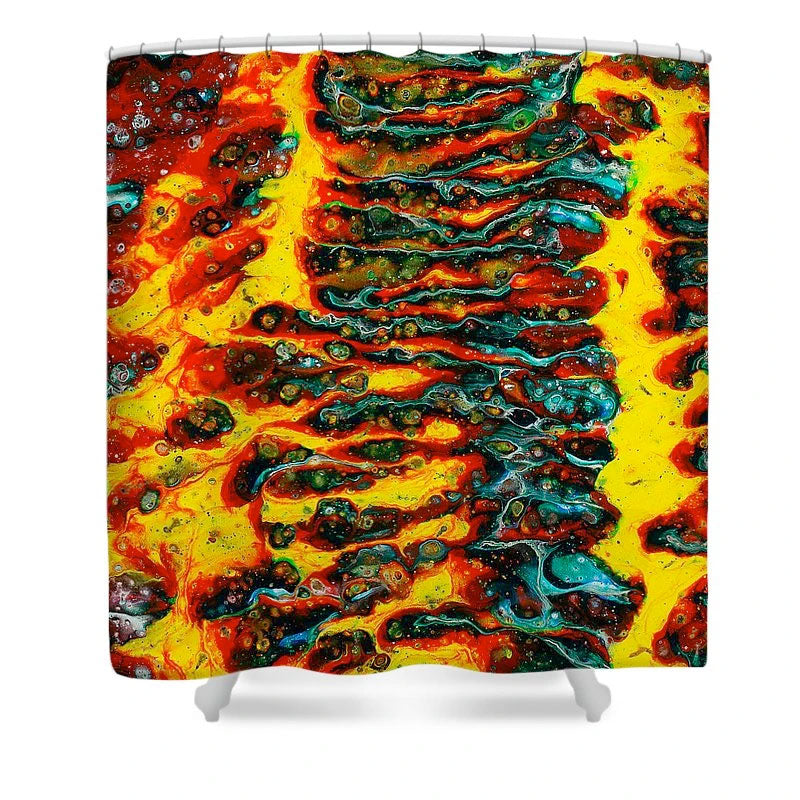 Floating Flames - Shower Curtains - Cameron Creations Ltd.