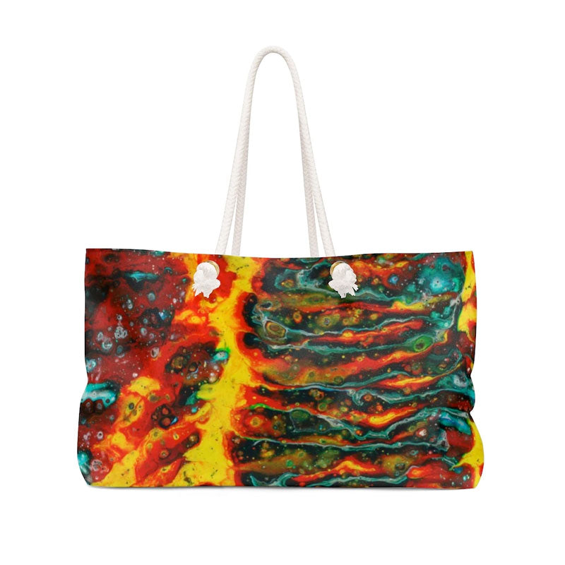Floating Flames - Weekender Bags - Cameron Creations Ltd.