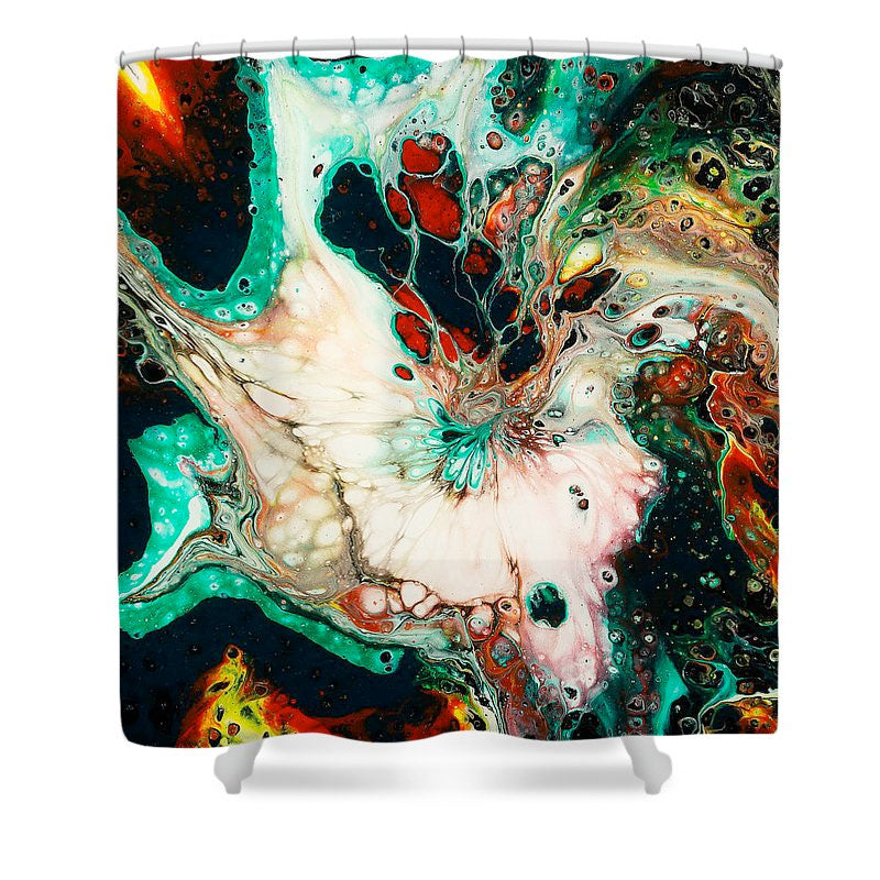Flowers Of The Galaxy - Shower Curtains - Cameron Creations Ltd.