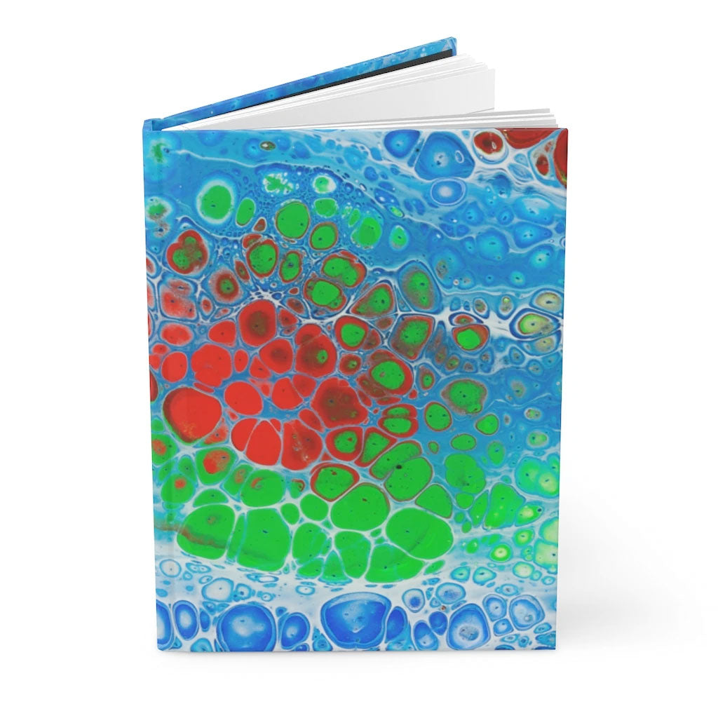Fluid Bubbles - Hardcover Journals - Cameron Creations Ltd.