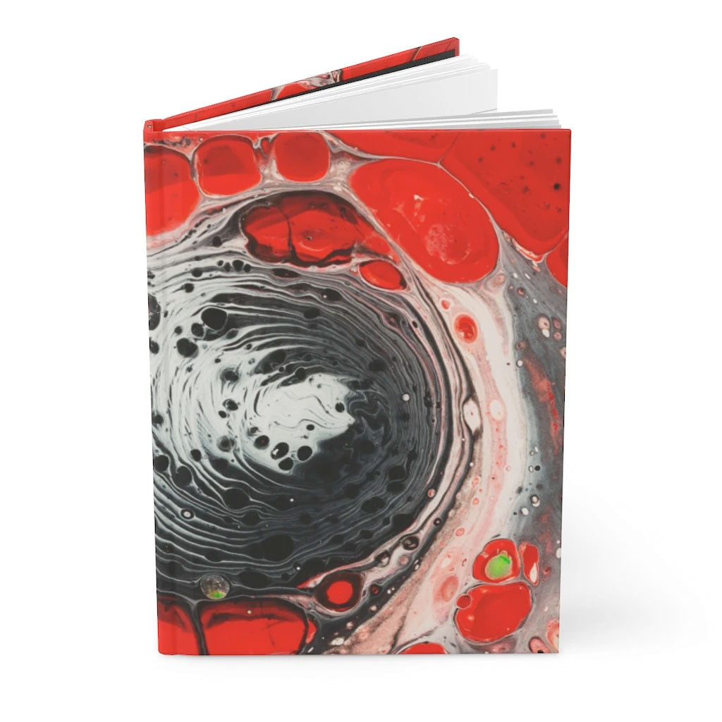 Galaxy Funnel - Hardcover Journals - Cameron Creations Ltd.