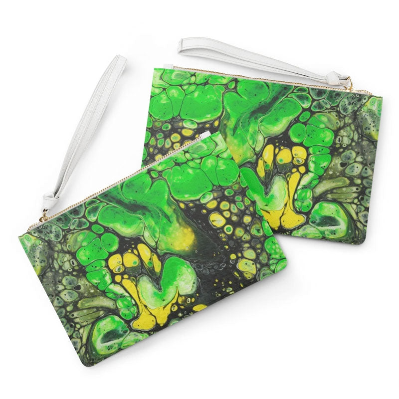 Green Galaxy - Clutch Bags - paired - Cameron Creations Ltd.