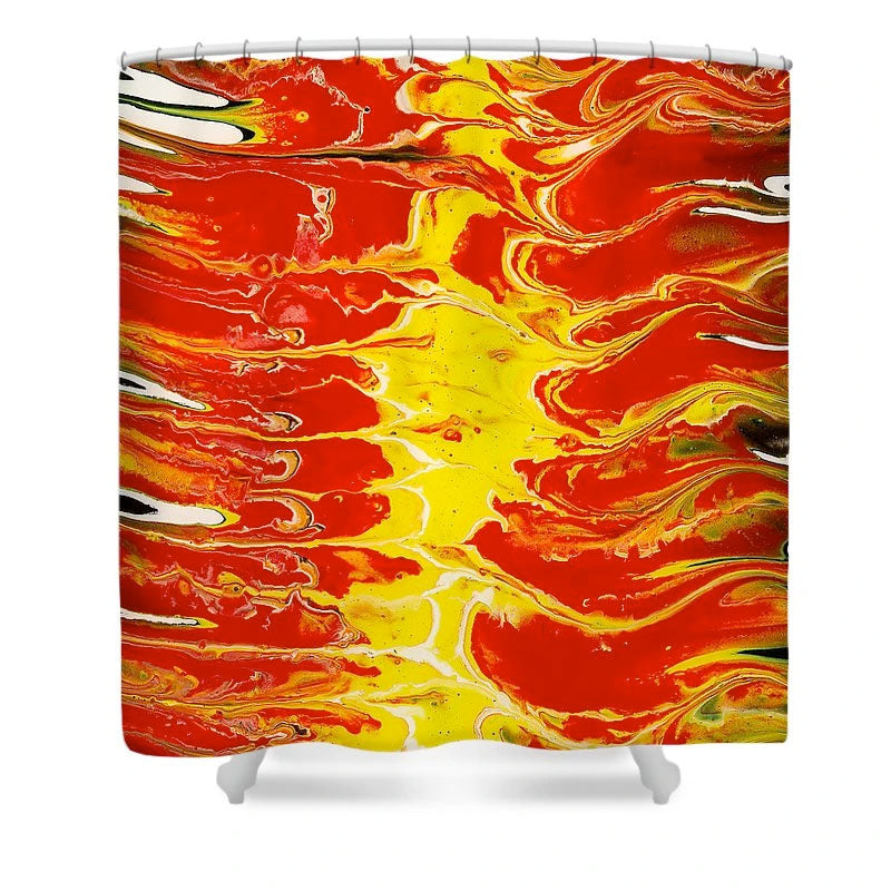 Internal Flames - Shower Curtains - Cameron Creations Ltd.