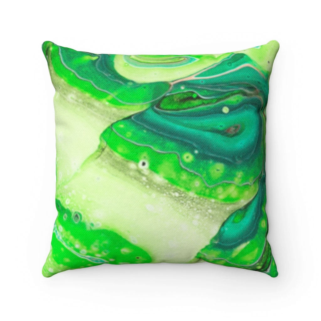 Seas Of Green- Throw Pillows - Cameron Creations Ltd.