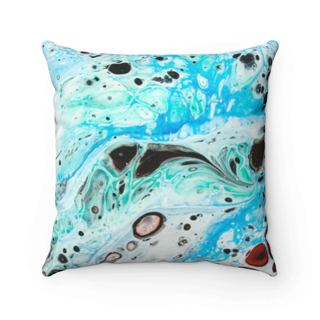 Surface Of Teita - Throw Pillows - Cameron Creations Ltd.