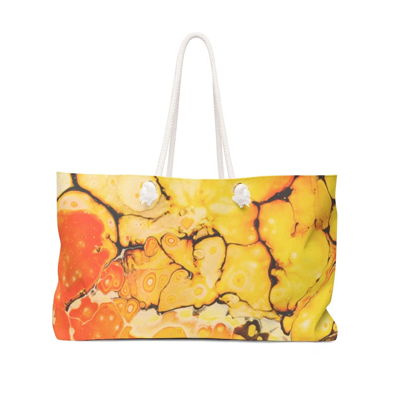 Surface Of The Sun - Weekender Bags - Cameron Creations Ltd.